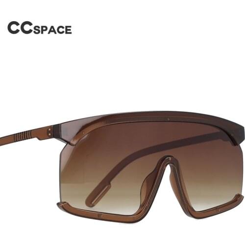 51076 One Oversized Square Sunglasses Goggles Men and Women Fashion Brand Designer Sunshade Uv400 Retro Glasses