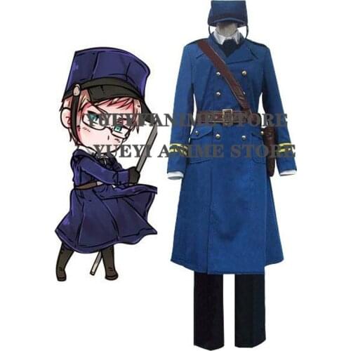 Anime Axis Powers Hetalia Cosplay Costume Hetalia Axis Powers Sweden Cosplay Costume customized any size