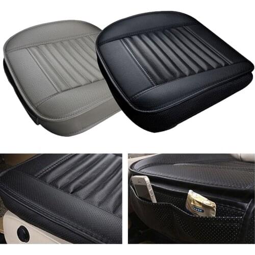 Car Seat Cover Pad Bamboo Auto Seat Cushion protective cover Protecor With Pocket Organizer Auto Accessories