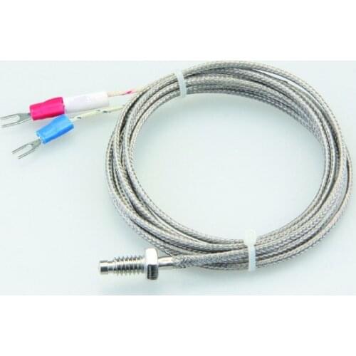 K type temperature sensor 0-400 celsius 1m M6 Type K themocouple