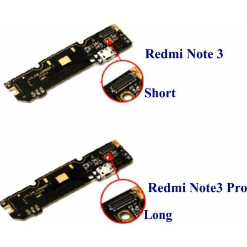 For Xiaomi Redmi Note 3 / Note 3pro New USB Charging Port Board & Microphone Flex Cable Repair Parts