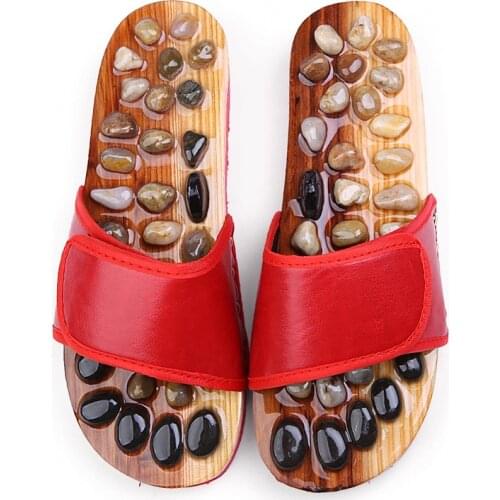 Acupoint Massage Slippers Men/Women Sandals Feet Chinese Acupressure Therapy Medical Rotating Foot Massager Shoes Mens Unisex