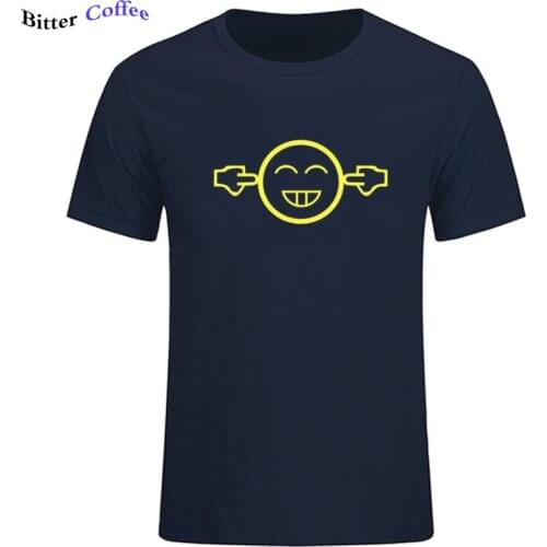 BITTER COFFEE New Summer Too Loud T Shirt Men Casual Cotton Short Sleeve Funny Printed T-shirt cotton Mans Tshirt XS-3XL