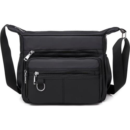 Men Oxford Crossbody Bags Travel Luxury Tote Handbag Messenger Bag Male Satchel Shoulder Bag