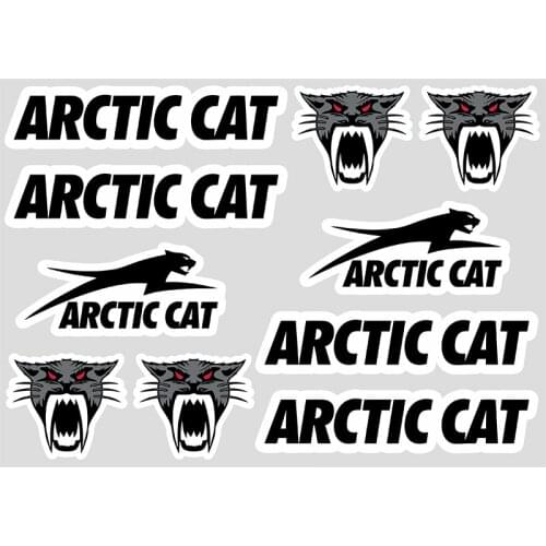 ARCTIC CAT Decal Set Sticker Vinyl Graphic Logo Adhesive High Quality