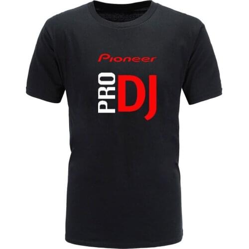 New Shirt 2021 new fashion Pioneer DJ letter printed fashionable round neck T-shirts Cotton DJ short sleeve T-shirt