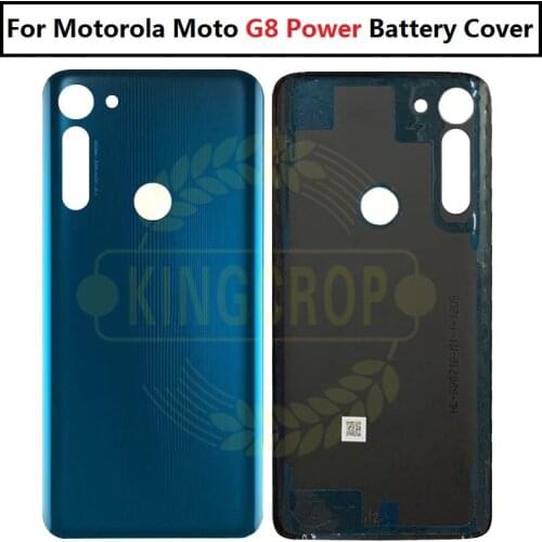 Original G8 Power Battery Door Back Cover Housing Case For Motorola G8 Power Battery Cover For Moto G8 Power Battery Cover