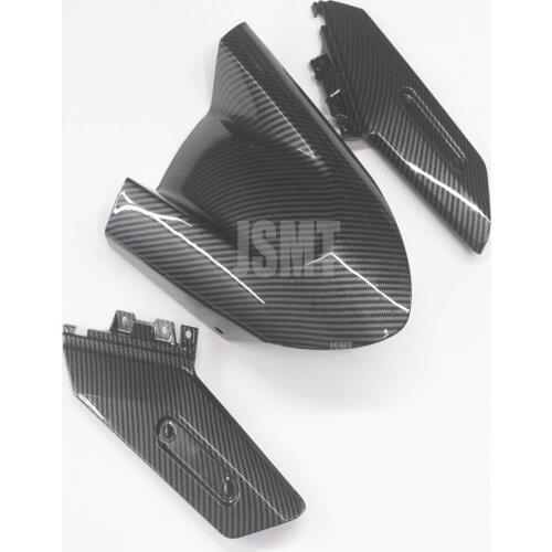 Carbon Fiber Pattern Front Fender Mudguard Cover Cowl Panel For YAMAHA TMAX530 15-19 TMAX560 00-21
