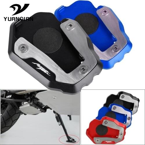 Motorcycle CNC Kickstand Foot Side Stand Extension Pad Support Plate Enlarge For Honda CRF1100L Africa Twin Adventure 2020-2021