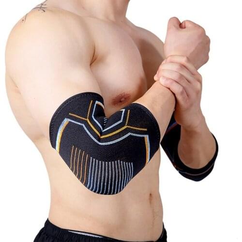 1 Pcs Adjustable Bandage Elbow Pad Protect Support Knee Sleeve Cycling Gym Sports Elbow Guard Brace