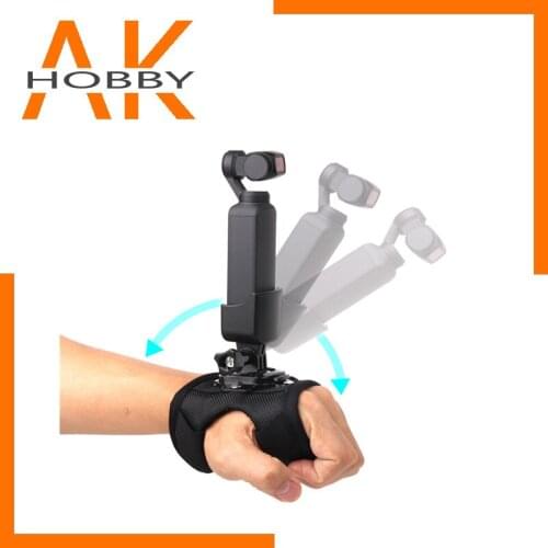 DJI Osmo Pocket Gimbal Camera Gimbal Accessories for GOPRO Wrist Band Belt + Adapter Hand Strap Fixed Mount Adapter Holder
