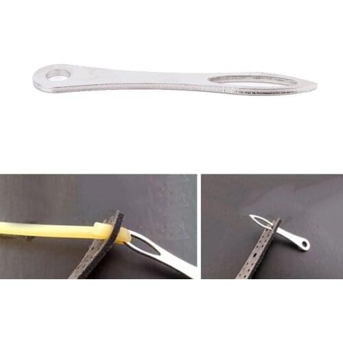 Stainless Steel Slingshot Rubber Band Tied Assistant Outdoor Hunting Shooting Portable Catapult Helper Accessory