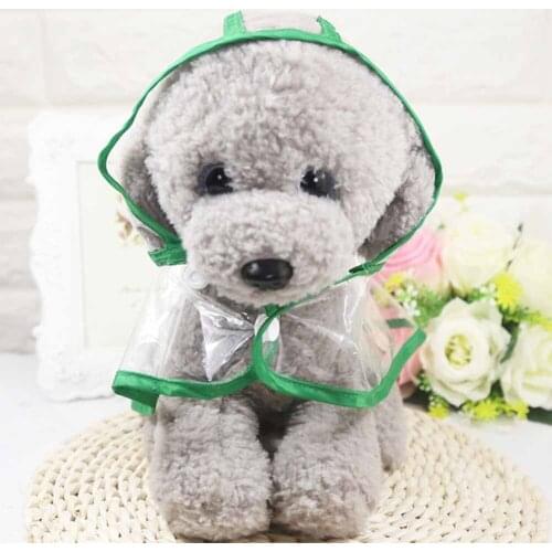 Waterproof Transparent Raincoats XS-XL Dog Raincoat Spring Summer Rain Coats Dog Light Clothes Pet Accessories Puppy Rain