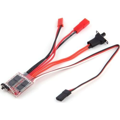 WPL Upgrade 20A/30A Brushed Mini ESC Electric Speed Contrl With Brake Switch For WPL B14 B16 C14 JJRC Q64 RC Car Boat parts
