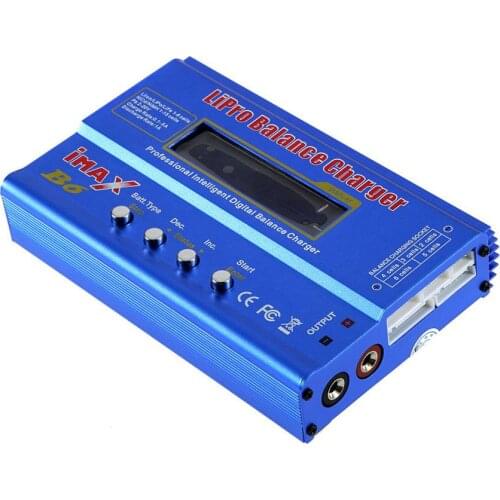 IMAX B6 AC RC Charger 80W Battery Balance Charger Digital LCD Screen Li-ion Nimh Nicd Lipo Battery Discharger