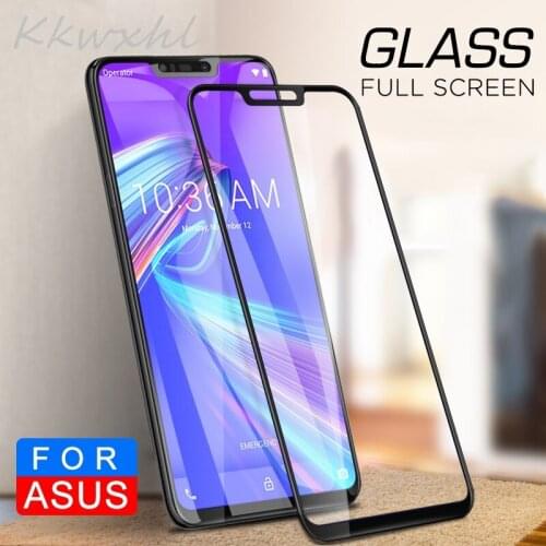 Full Cover Tempered Glass For ASUS Zenfone Max M1 M2 ZB633KL ZB555KL ZB631KL Protective Glass For ASUS ZA550KL ZB602KL ZB633KL