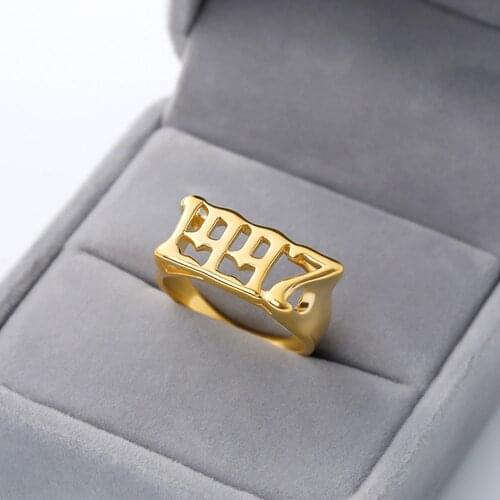 Steampunk Ladies Stainless Steel Jewelry Grunge Aesthetic Girls Ring 2021 New Fashion Engagement Mens Ring Free Shipping