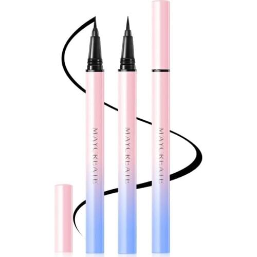 MUB-Liquid Eyeliner Pencil Long Lasting Quick-drying Waterproof Anti-sweat No Blooming Eyeliner Pen Cosmetic Makeup Tools