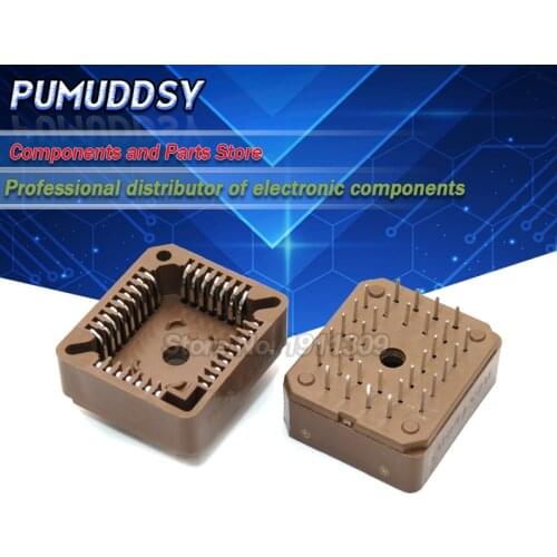 10PCS PLCC32-DIP PLCC44-DIP IC Socket adapter , 32 Pin 44 Pin PLCC Converter
