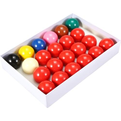 22pcs Billiard Balls British Billiard Ball Set Cue Sports Ball 52.5mm Resin Billiard Balls Pool Ball Set Leisure Sport Equipment