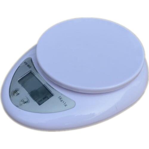 5KG*1G Food Diet Postal Kitchen Digital Scale 5000g/1g Precision Electronic Food Material Weight Bench Scales Cooking Tools