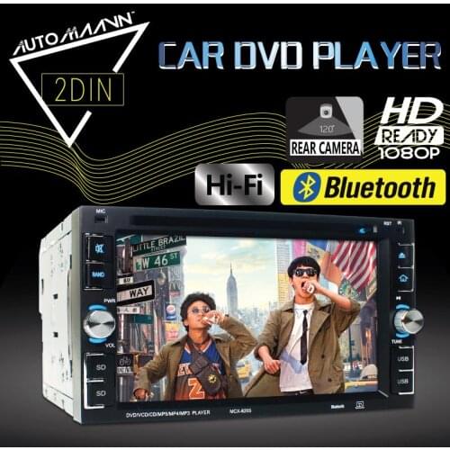 2din DVD Receiver Car Car with Nissan Honda USB Upgrade Bluetooth For For Player Port SD Toyota AfterMarket Indash