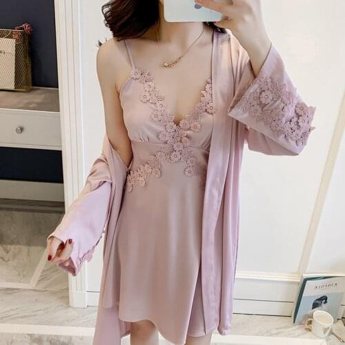 Eastical Women's Satin Robes