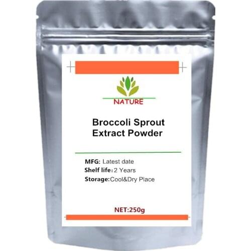 Broccoli Sprout Extract 20:1 Powder 0.4% SULFORAPHANE Pure Quality