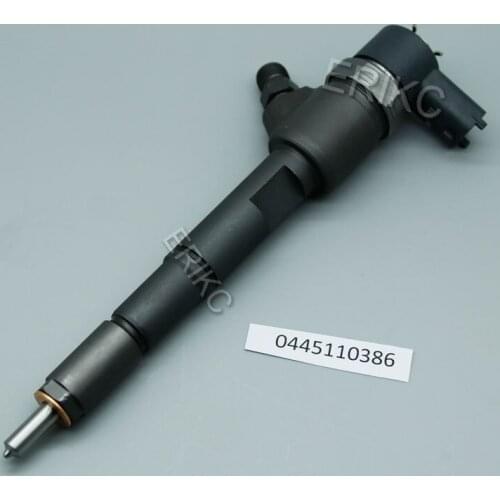 ERIKC CRDI Injector 0445110386 Auto Electric Fuel Injectors 0 445 110 386 Car Engine Fuel Injection 0445 110 386