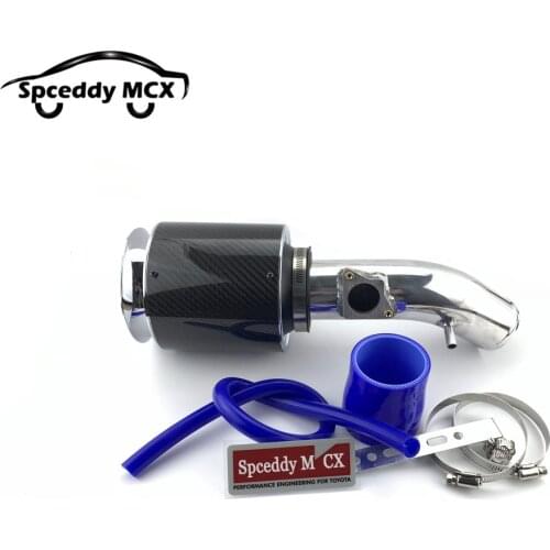 Cold Air Intake Pipe Kit With Air Filter Fits For Mazda 6 Mazda 3 Unkexella Wing God High Flow Replacement Aluminum Pipe MC20S03