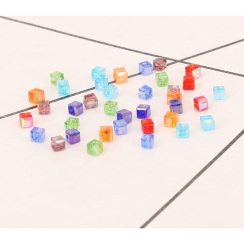 Wholesale Approx200Pcs 12Colors 2mm Fashion Crystal Beads Bicone Crystal Beads Glass Beads Loose Spacer Beads DIY Jewelry Making