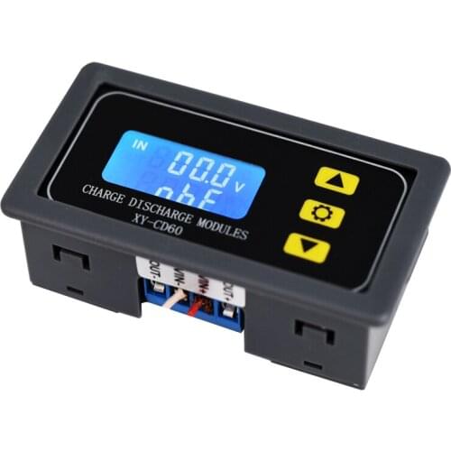 18650 Lithium Battery Charger Board with Over Charge Discharge Protection 6-60V High and low voltage automatic on/off switch