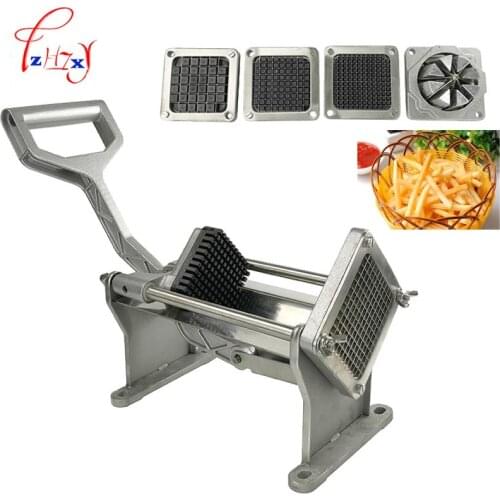 Stainless steel manual cutting machine cutting fries machine cutting potato strip radish cucumber machine Vegetable cut tool