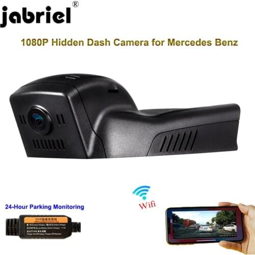 Jabriel Hidden 1080P Car Camera dash cam 24 Hour Recorder dual lens for mercedes benz gla 180 200 250 cla 200 220 250 w117 w156