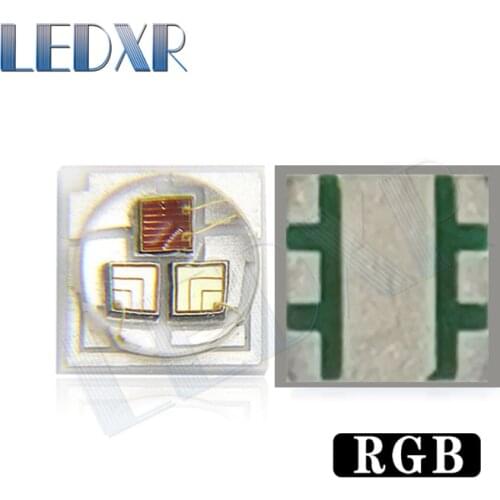 10pcs 3W high power LED 3535 xpe cree led ceramic lamp beads 3535 RGB can be welded aluminum substrate stage light