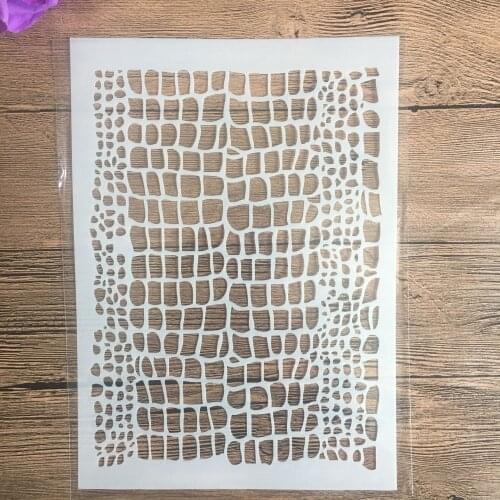 A4 29 * 21cm grid Mandala DIY Stencils Wall Painting Scrapbook Coloring Embossing Album Decorative Paper Card Template