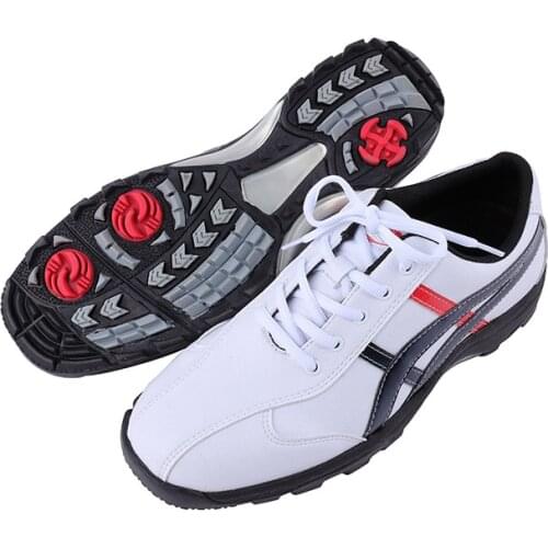 High Quality Men Golf Shoes Men Breathable Waterproof Training Shoes Professional Spikes Non-slip Athletic Sneakers