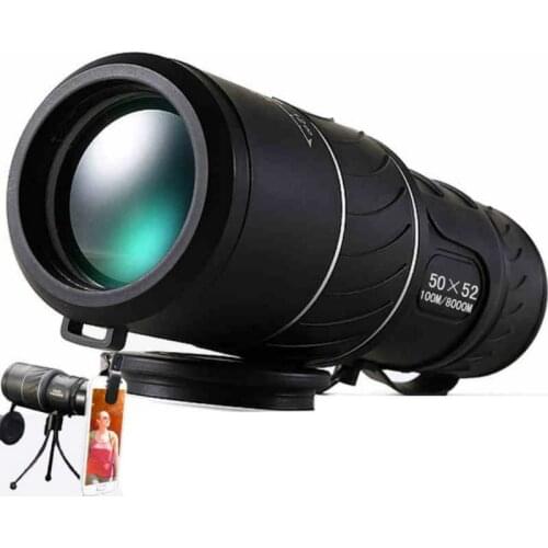 High Quality Monocular 50x52 Powerful telescope Great Handheld Military HD Professional Spotting Scope for outdoor Hunting