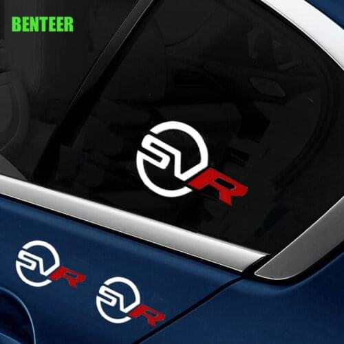 2pcs KK car windows sticker For Ford SVR