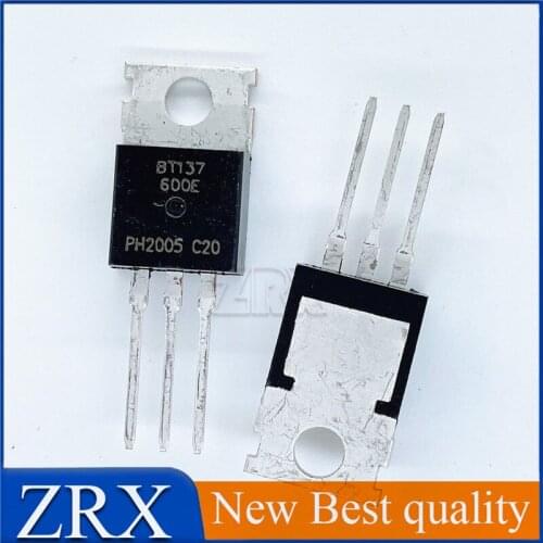 5Pcs/Lot New original BT137-600E bidirectional thyristor switch