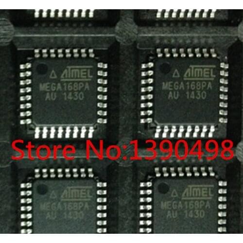 Free Shipping ATMEGA168PA-AU ATMEGA168PA MEGA168PA-AU MEGA168PA ATMEGA168 MEGA168 50pc/lot QFP IC