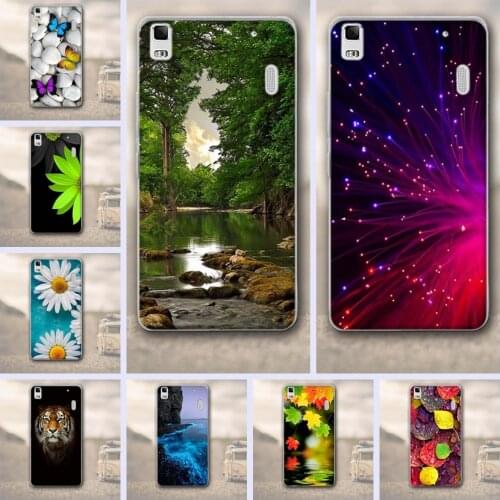 For Lenovo K3 NOTE K50-T5 A7000 Case 3D Paint Cover fundas for Lenovo K3 note K50 A7000 A 7000 Lemon K50-T5 Soft Silicone Case
