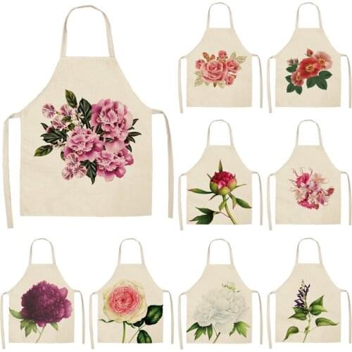 Flower pattern apron baking accessories kitchen accessories apron kitchen aprons Apron for kitchen Kitchen apron master apron