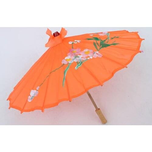 [ Fly Eagle ] Japanese Chinese Umbrella Parasol 22in D-Orange