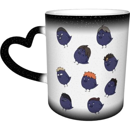 Haikyuu Mug Cereal Color Changing Mug Wholesale Novelty Pottery Cups