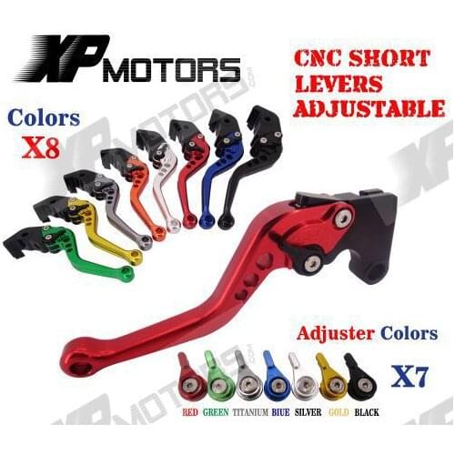 CNC Short Adjustable Racing Brake Clutch Lever For Suzuki GS500 1989-2008 GS500E 1994-1998 GS500F 2004-2009 NEW