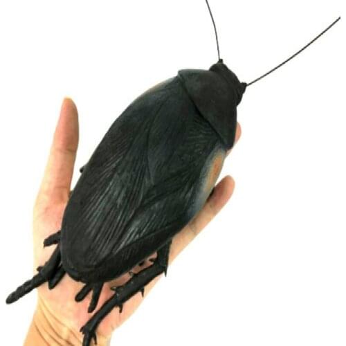 Jumbo Rubber Roach Stage Magic Tricks Prank Roach Prop Appearing Magia Close Up Street Bar Party Gimmick Classic Toy Funny Show