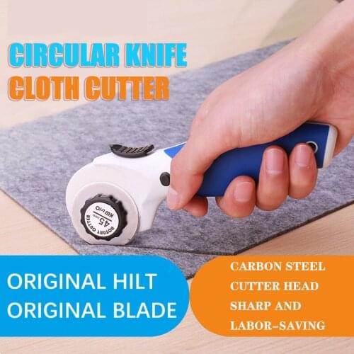 Cutting Knife Round Head Cutting Knife Manual Hob Hand-held Utility Knife Cutting Knife Hand Pushing Hand Account Paper Cutter