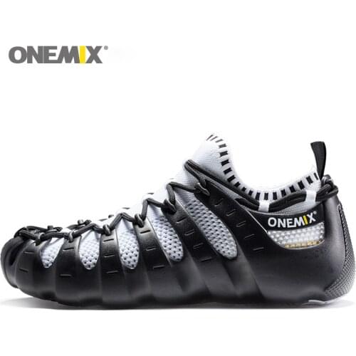 ONEMIX Roman Shoes Outdoor Walking Indoor Socks Shoes Sneakers Jogging Mens Running Shoes Women Sport Sandals Slippers
