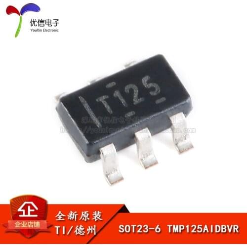 Genuine original patch TMP125AIDBVR SOT23-6 SPI Interface temperature sensor